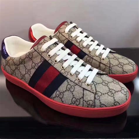 shoes that look like gucci aces|Gucci ace shoes men.